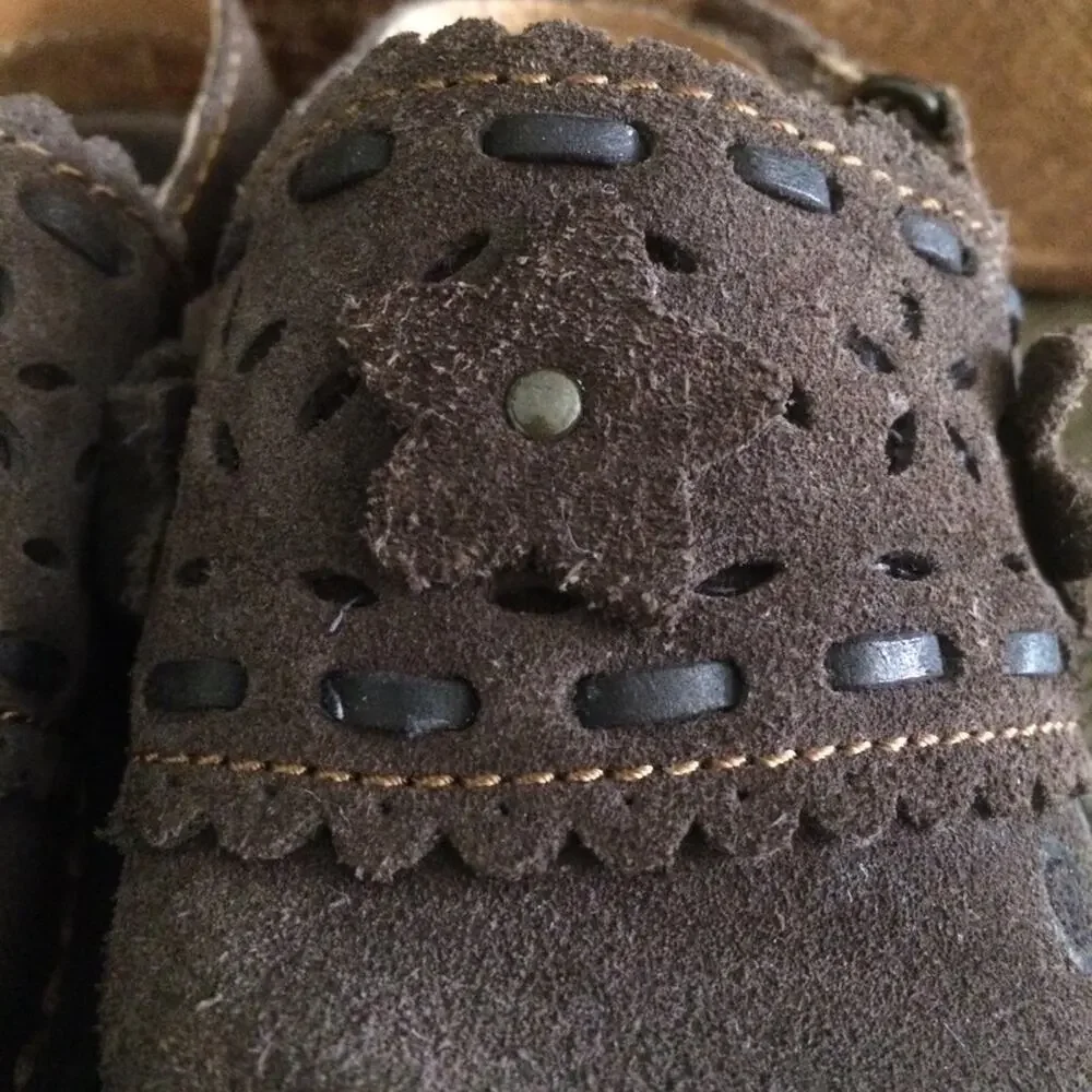 Born Little Girl Suede Shoes